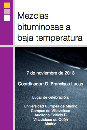 Mezclas bituminosas a baja temperatura