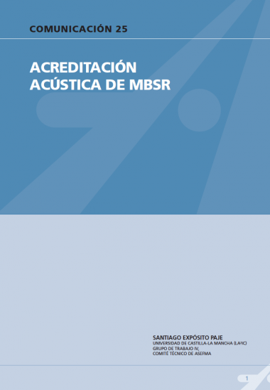 Acreditación acústica de MBSR.