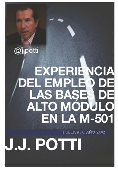 Experiencia del empleo de las bases de alto módulo en la M-501