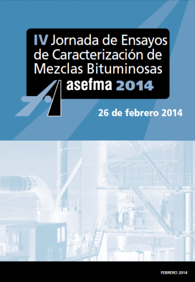 IV ASEFMA Tests of bituminous mixtures Congress Book