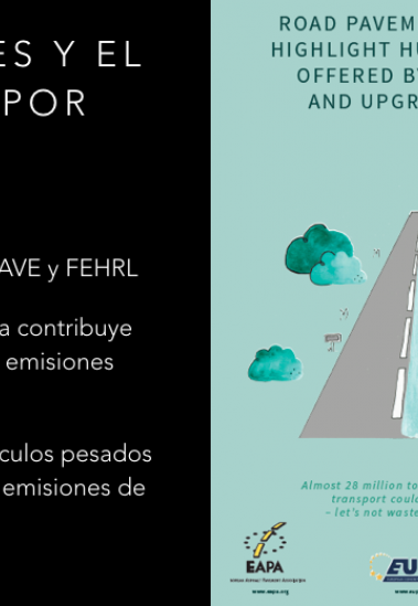 Las emisiones de CO2 y el estado de conservación de las carreteras