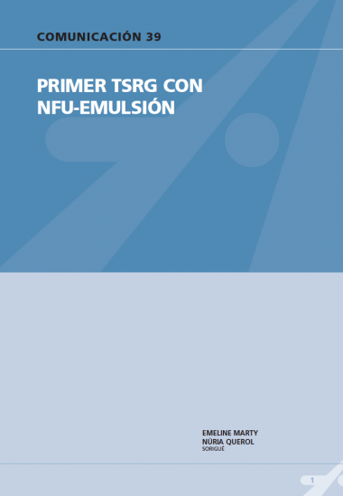 Primer TSRG con NFU-emulsion