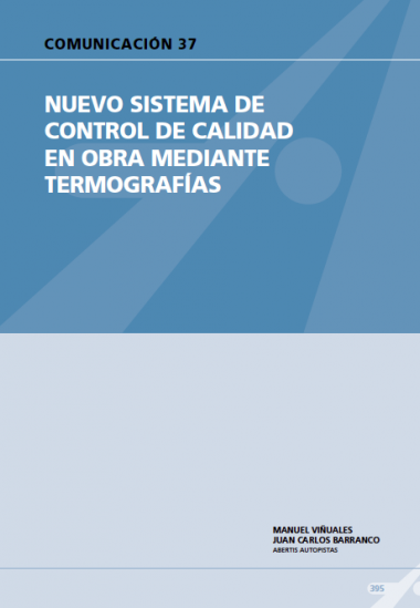 Nuevo sistema de control de calidad en obra mediante termografías.