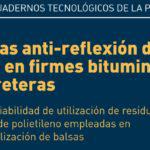 CT3/2015: Anti-reflection systems for cracks in bituminous mixtures