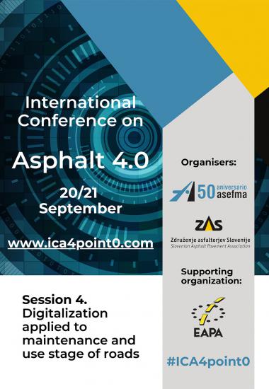 Session 4. International Conference on Asphalt 4.0