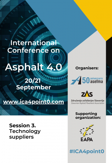 Session 3. International Conference on Asphalt 4.0