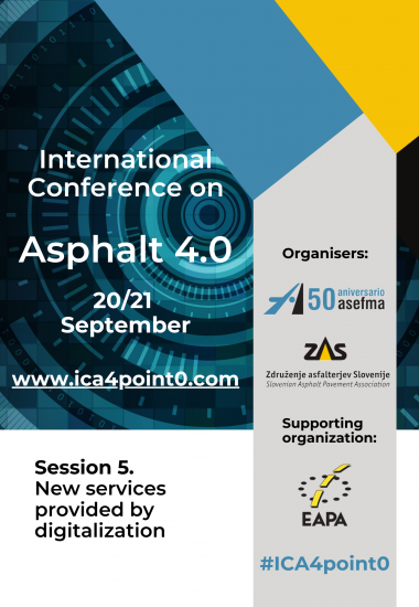 Session 5. International Conference on Asphalt 4.0