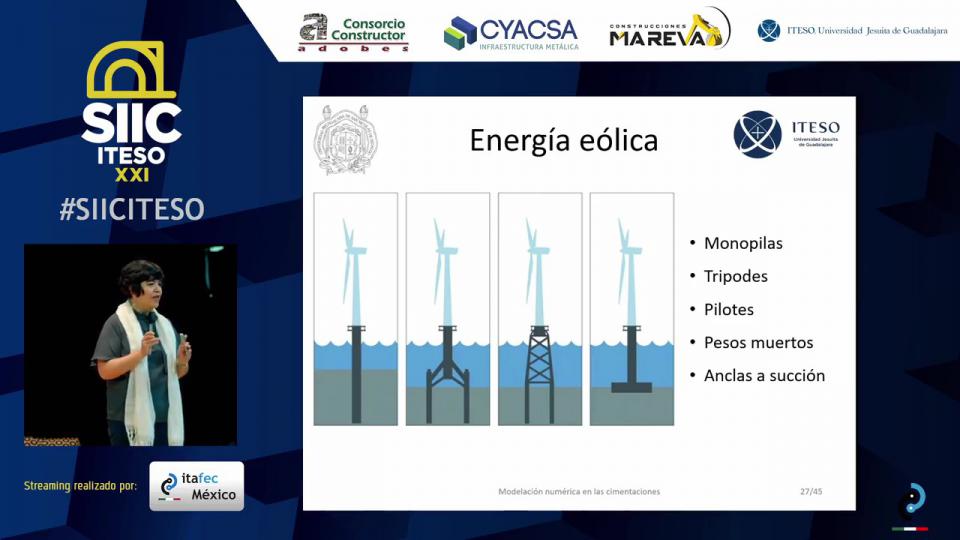 Application of numerical moderation for the study of offshore foundations of deep-sea oil platforms