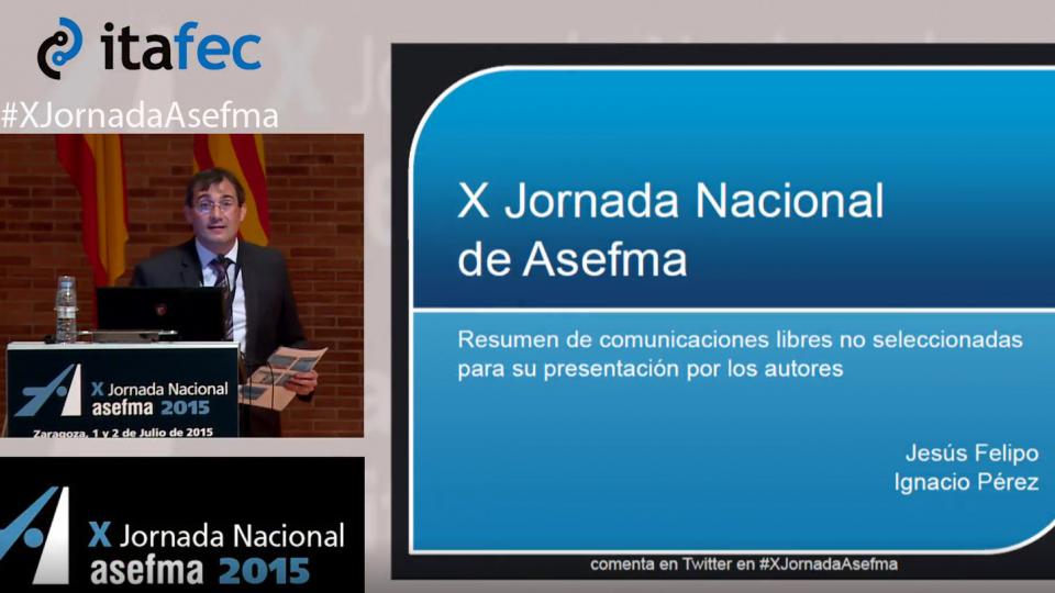 X JN Asefma 2015 - Jesús Felipo