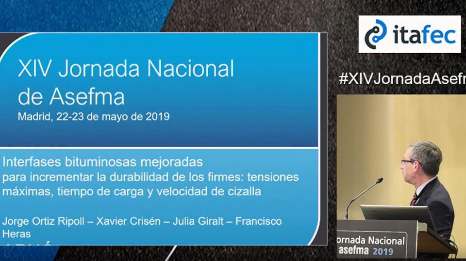 Interfases bituminosas mejoradas para incrementar la durabilidad de los firmes: tensiones máximas, tiempo de carga y velocidad de cizalla