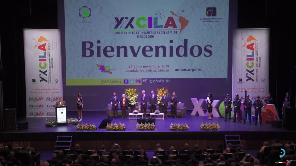 XX CILA: Inauguración