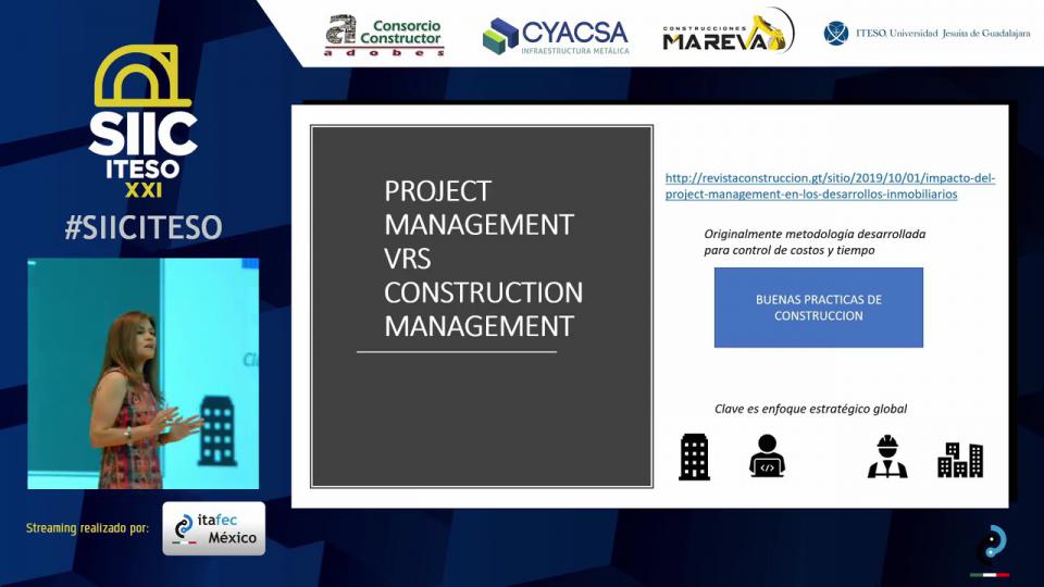 Project Management, challenges and applications in the building industry