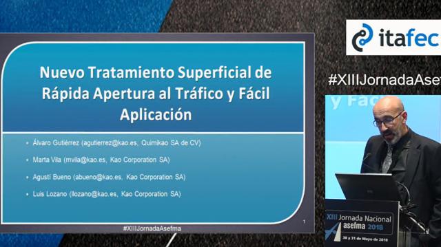 Nuevo tratamiento superficial de rápida apertura al tráfico y fácil aplicación