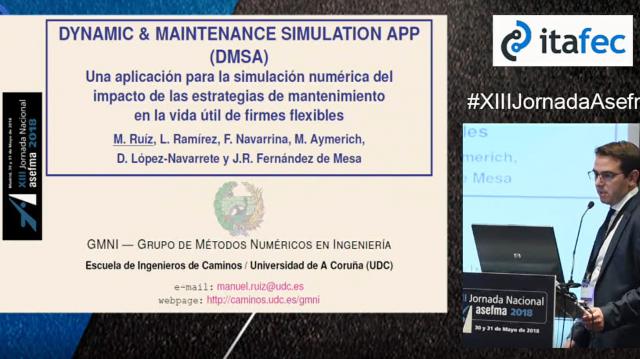 Dynamic&Maintenance Simulation APP (DMSA)