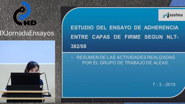 Estudio del ensayo de adherencia entre capas de firme según NLT-382/08