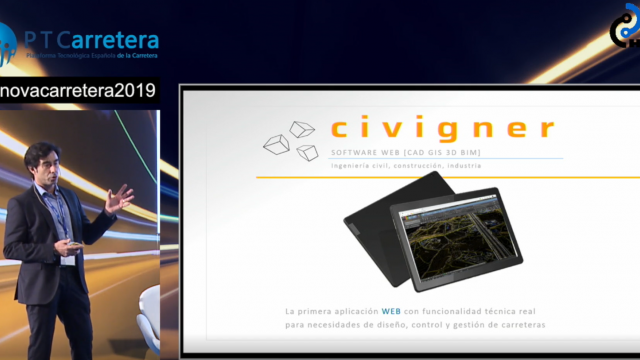 Presentación de Civigner. Software web (CAD, GIS, 3D, BIM) aplicada a ingeniería civil, construcción e industria