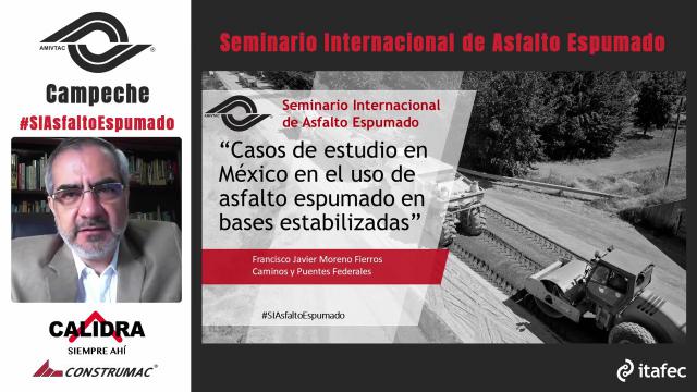 Casos de estudio en México en el uso de asfalto espumado en bases estabilizadas