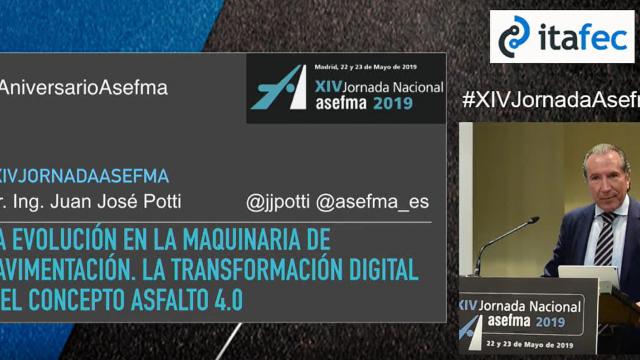 La evolución en la maquinaria de pavimentación. La transformación digital y el concepto Asfalto 4.0